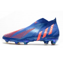 Adidas Predator Edge High FG Pink Blue Football Boots 