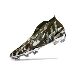 Adidas Predator FIFA World Cup Qatar 2022 Edge ArmyGreen Black Football Boots 