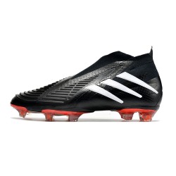 Adidas Predator FIFA World Cup Qatar 2022 Edge Black White Orange Football Boots 