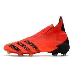 Adidas Predator Freak .1 High FG Black Red Football Boots 