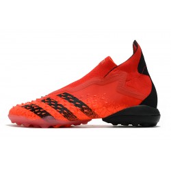 Adidas Predator Freak .1 High TF Red Black Football Boots 