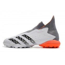 Adidas Predator Freak .1 High TF White Orange Grey Black Football Boots 