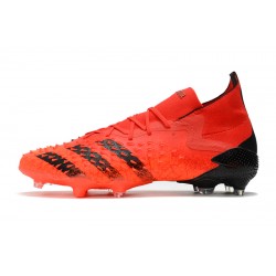 Adidas Predator Freak.1 FG Orange Black Low Football Boots 