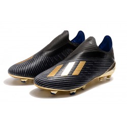 Adidas X 19 FG Black Gold Football Boots