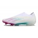 Adidas X 23 Crazyfast.1 Messi FG Boost Football Boots Beige White Purple For Men 