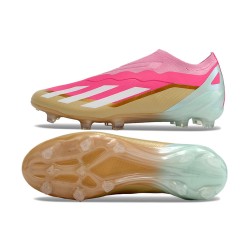 Adidas X CRAZYFAST.1 FG Pink Gold Men's Football Boots