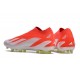 Adidas X Crazyfast.1 Messi FG Boost Football Boots Red Silver For Men/Women