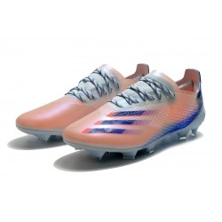 Adidas X Ghosted 1 TF Blue Pink Silver Football Boots