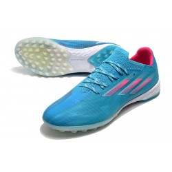 Adidas X Speedflow TF Low Blue Pink White Men Football Boots