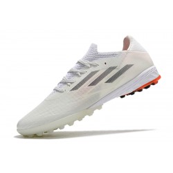 Adidas X Speedflow TF Low White Grey Red Men Football Boots