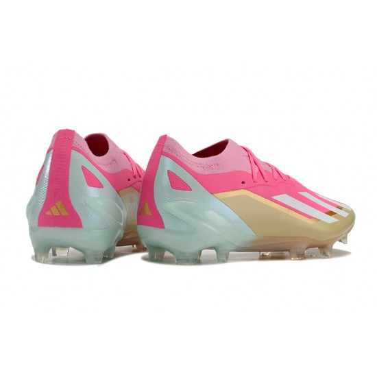 Adidas X Speedportal.1 FG Pink Gold Men's Football Boots