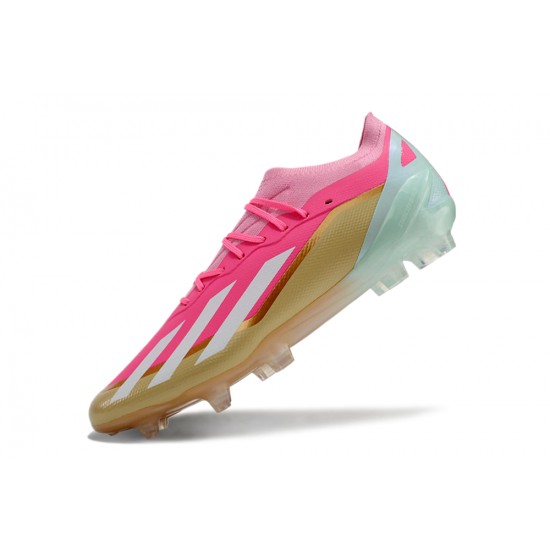 Adidas X Speedportal.1 FG Pink Gold Men's Football Boots