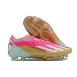 Adidas X Speedportal.1 FG Pink Gold Men's Football Boots