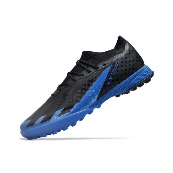 Adidas X Speedportal.1 TF Black Blue Men's Football Boots