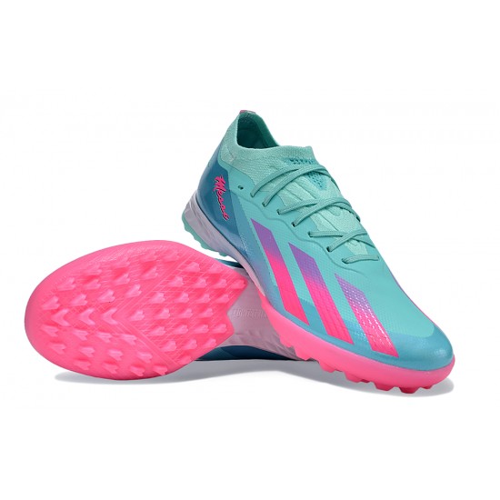 Adidas X Speedportal.1 TF Blue Pink Men's Football Boots