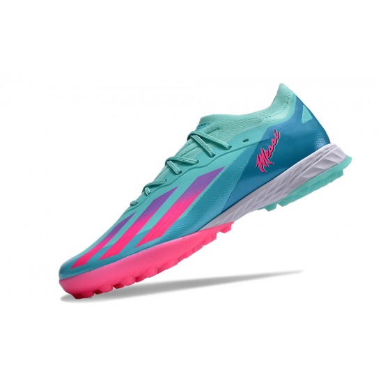 Adidas X Speedportal.1 TF Blue Pink Men's Football Boots