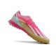 Adidas X Speedportal.1 TF Men's Pink and Gold Football Boots