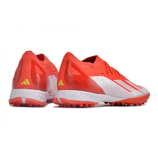 Adidas X Speedportal.1 TF Red and White Men's Football Boots