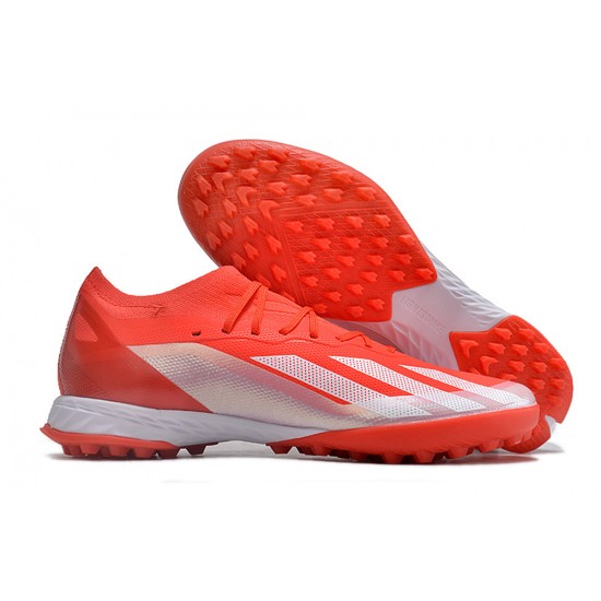 Adidas X Speedportal.1 TF Red and White Men's Football Boots