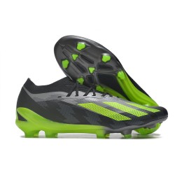 Adidas x23crazyfast.1 FG Low Football Boots Black Green For Men 