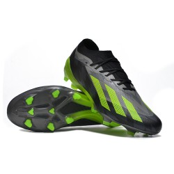 Adidas x23crazyfast.1 FG Low Football Boots Black Green For Men 