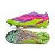 Adidas x23crazyfast.1 FG Low Football Boots Pink Purple Green For Men/Women