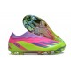 Adidas x23crazyfast.1 FG Low Football Boots Pink Purple Green For Men/Women