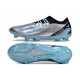 Adidas x23crazyfast.1 FG Low Football Boots Silver Black Ltblue For Men/Women