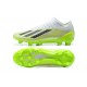 Adidas x23crazyfast.1 FG Low Football Boots White Black Green For Men 