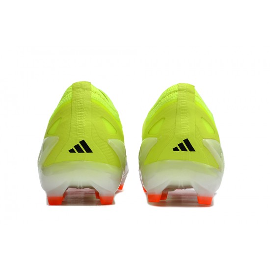 Adidas x23crazyfast.1 FG Football Boots Yellow Black Orange For Men/Women