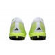 Adidas x23crazyfast.1 Laceless TF Low Football Boots White Black Green For Men 