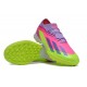 Adidas x23crazyfast.1 TF Low Football Boots Pink Purple Green For Men/Women