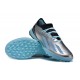 Adidas x23crazyfast.1 TF Low Football Boots Silver Black Ltblue For Men/Women