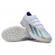 Adidas x23crazyfast.1 TF Low Football Boots White Blue Gold For Men/Women