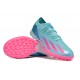 Adidas x23crazyfast.1 TF Football Boots Pink Ltblue For Men/Women