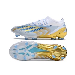 Adidas x23crazyfast.1 TF Football Boots White Blue Gold For Men/Women