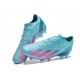 Women/Men Adidas X Speedportal.1 FG Blue Pink Football Boots