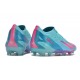 Women/Men Adidas X Speedportal.1 FG Blue Pink Football Boots