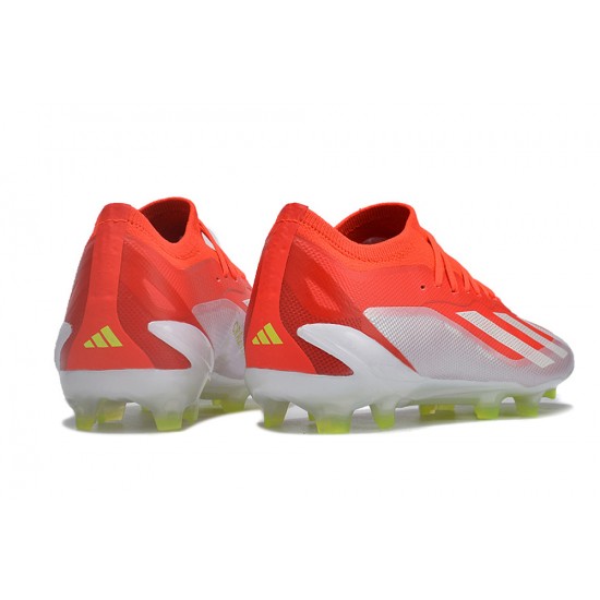 Women/Men Adidas X Speedportal.1 FG Red White Football Boots