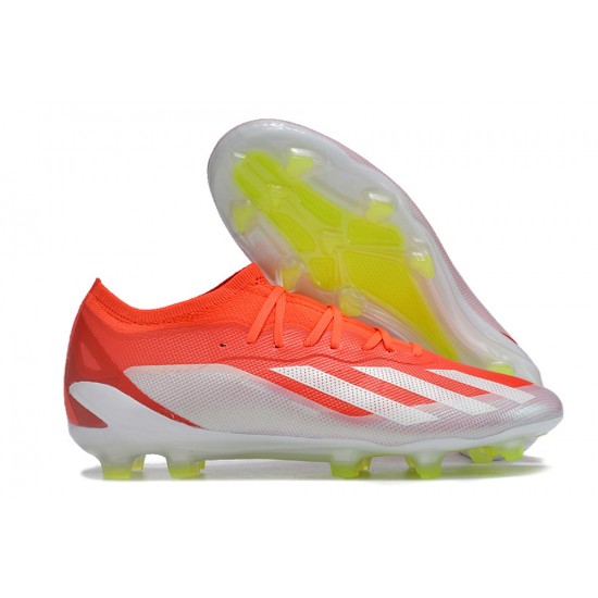 Women/Men Adidas X Speedportal.1 FG Red White Football Boots