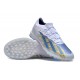 Women/Men Adidas X Speedportal.1 TF White Gold Football Boots