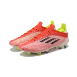 Adidas X Speedflow FG Peach Black Green Low Football Boots 39 45