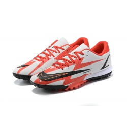 Nike Vapor 14 Academy TF 39 45 Black Red White Football Boots