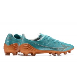 Mizuno Alpha Made In Japan FG Orange Blue Low Men Football Boots