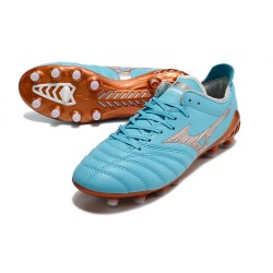 Mizuno Morelia Neo III Pro AG Low Turqoise Men Football Boots 