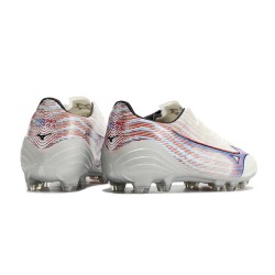 Mizuno Alpha Made In Japan FG Low White Purple Men Football Boots