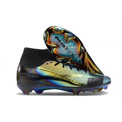 Nike Mercurial Superfly 10 Elite FG Black Gold Men's Football Boots