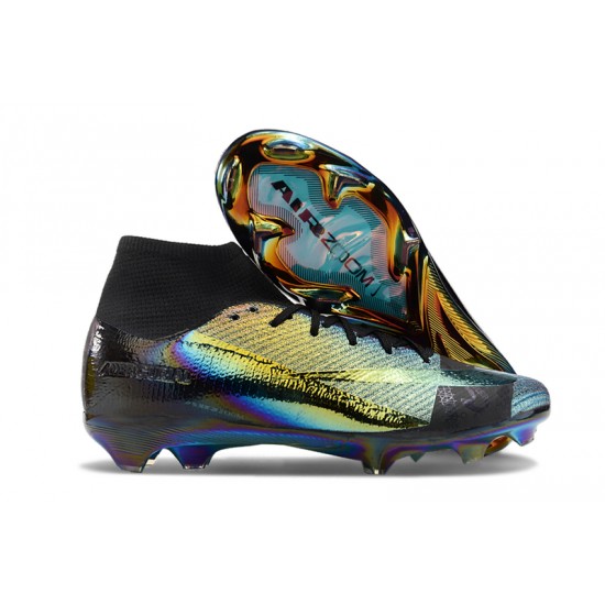 Nike Mercurial Superfly 10 Elite FG Black Gold Men's Football Boots