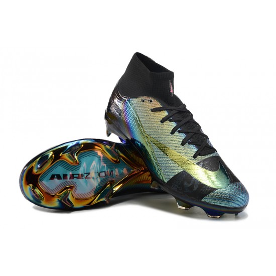 Nike Mercurial Superfly 10 Elite FG Black Gold Men's Football Boots