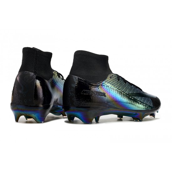 Nike Mercurial Superfly 10 Elite FG Black Gold Men's Football Boots